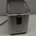 Aeitto Ice Maker Countertop 26lbs/24H, Ice Machine 8 Ice Cubes Ready in 6 Mins, 2 Sizes of Bullet Ice Portable Ice Makers with Basket & Scoop, Auto Self-Cleaning for Home/Kitchen/Office Stainless