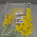 IPOPU Delphinium Artificial Flowers Yellow Flowers 6PCS Silk Flowers Larkspur Artificial Flowers 33.5in Long Stem Flowers for Home Wedding Office Arrangement Decoration(Yellow)