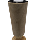 HD 10in Wood Candle Holder