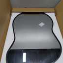 HOMECOOKIN Irregular Wall Mirror, Asymmetrical Decorative Mirror with Black Aluminum Frame, 36" H x 20" W, for Living Room, Bedroom, Bathroom, Entryway