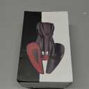 Pelvic Floor Exercise Devices 77 lb Adjustable Kegel Inner Thigh Exerciser and Hip Trainer Workout Equipment for Home Postpartum Recovery Women Men, with Band (Black)