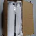 LazBlinds No Drill Blinds for Indoor Windows, Blackout Roller Shades, Cordless Window Blackout Blinds, Thermal Insulated Fabric UV Protection for Home and Office, 31" W x 72" H, White