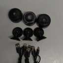 Mini Guard Cam, Magnetic Mini Security Camera, HD Hidden Camera with Audio Indoor/Outdoor Wireless (3pcs) Black