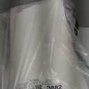 Genteele Memory Foam Bath Mat Non Slip Absorbent Super Cozy Velvet Bathroom Rug Carpet (17 inches X 24 inches, White)