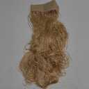 Door Curtain String Curtain for Doorways Bedroom Decor Kitchen Fringe Hallway Tassel Room Divider Boho Hippie for Wedding and Party, Champagne 39x79 inch, (100x200cm, Dense)