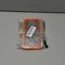 Seacosmo for iPhone 17 Pro Max Case, Full Body Bumper with Built-in Tempered Glass Privacy Screen and Camera Lens Protector, Compatible with MagSafe, Shockproof 17 Pro Max Phone Case, 6.9", Orange