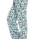 Just Love Plush Pajama Pants for Women (Green, XXXL)