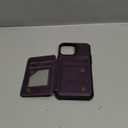 Vinich for iPhone 13 Pro Max Wallet Case with Card Holder, RFID Blocking Credit Slots Kickstand Shockproof Phone Cover Fit for iPhone 13 Pro Max 6.7" Purple