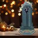 Die Hard Advent Calendar 2025, Nakatomi Plaza Advent Calendar, Christmas Countdown Calendar Gifts for kids Adults, 24 Days Tabletop Wooden Christmas Ornament Diehard Gifts