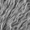 Tatuo Faux Fur Fabric Christmas Fluffy Fuzzy Craft Fake Fur Cuts Shaggy Synthetic Plush Patch Sewing DIY Winter Halloween Costume Gnome Beard Miniature Dolls Rugs Mats Gift(White Gray,60 x 18 Inch)