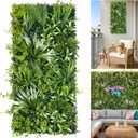 Artificial Greenery Wall, 40''x 20'' Plant Panels, UV-Anti Faux Grass Wall