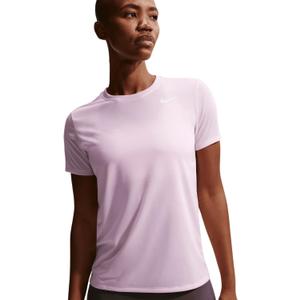 Nike Women's Dri-fit Women's T-Shirt (Medium, Pink Foam/White)