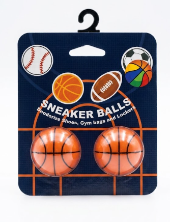 Sneaker Balls Deodorize Shoes, Gym Bags And Lockers