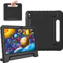 for Samsung Galaxy Tab S11/S10 Lite/S10 FE/S9/S9 FE Case with S Pen Holder, New Kids EVA Tablet Cover for S11 11"/S10 Lite/S10 FE 10.9" 2025, S9 11"/ S9 FE 10.9" 2023-Black