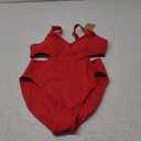 Women One Piece Swimsuit Cut Out Monokini Swimwear M