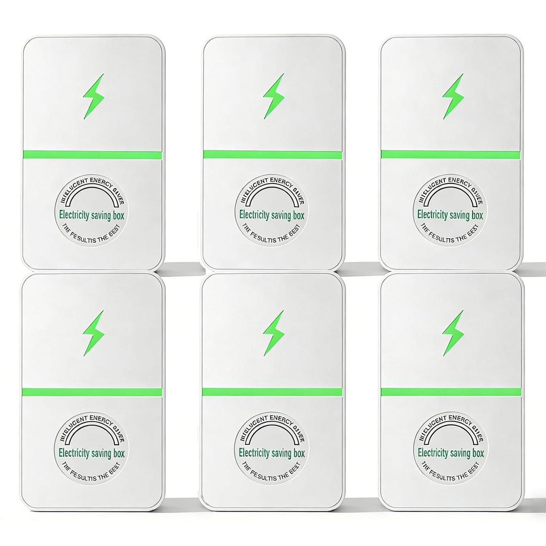6Pack Stopwatt SmartPlug Device, Stop Watt Device Plug-in for Home & Office US Plug 90V-250V 30KW