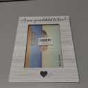 Beliran New Grandparent Gifts Picture Frame 5x7, First Time Grandparent Gifts Photo Frame, Grandparents Baby Announcement, A New Grandchild to Love Wooden Picture Photo Frames for Desk Home Room Decor