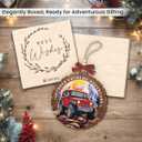 Off-Road Car Christmas Ornament 2025 - Offroad Extreme Adventure Gifts for Men Dads Brothers, Unique for Car Lovers, Outdoor Adventure Lovers Gift Ideas