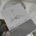 VONLUCE 6-Light Sputnik Chandelier, Frosted Glass Ceiling Light Fixture