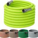 Flexzilla Garden Hose 5/8 in. x 100 ft., Lightweight All-Weather Water Hose, Durable and Flexible, Leak-Free Connections (Chartreuse)