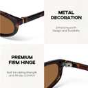 mosanana Retro Cat eye Sunglasses Rectangle Oval Y2k Women 90s Trendy Narrow Small MS52583
