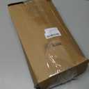 Janinka 36pcs 11" Large Velvet Christmas Poinsettia Flowers Clips on Velvet Floral Picks Artificial Poinsettia with 6" Stem for Xmas Tree, Wreath DIY, Mantel, Holiday Decoration Set(White Green Brown)