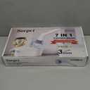 Electric Spin Scrubber, 2025 New Cordless Cleaning Brush, Shower Cleaning Brush with 7 Replaceable Brush Heads, Power Scrubber 3 Adjustable Speeds, Detachable Long Handle & IPX7 Waterproof