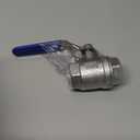 DERNORD Stainless Steel 304 Ball Valve, Full Port Heavy Duty for WOG with Locking Device (1 NPT)