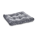 Amazon Basics Cat and Dog Bed and Crate Pad, Machine Washable, Indoor, 20 x 17 x 3 inches, Gray