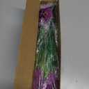 20 Bundles Artificial Flowers for Outdoors, UV Resistant Fake Realistic Flowers with Plastic Plants Spring Decor, Faux Silk Flowers for Outside Window Box Front Porch Planter Decor-Purple