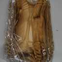 300 Pcs Air Fryer Liners Disposable Parchment Baking Paper Liner Rectangle Non-stick Accessories for Loaf Pan, Air Fryer & Oven, 8.6 x 5.5 Inch, Brown