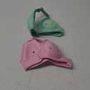 Jerify 2 Pcs Wrestling Headgear for Kids Youth Soft Grappling Headgear Wrestling Adjustable Ear Guard Protective (Light Pink, Light Green)