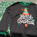 VS&LLWQ Family Christmas Pjs Matching Sets Christmas Pajamas for Family Christmas Elf Pjs Holiday Xmas Jammies Set(Men, Medium)