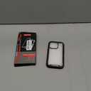 wahhle Compatible with iPhone 14 Pro Case, Full-Body Protection Phone Cover with Screen Protector Built-in, Touch Sensitive, Anti Scratch Shockproof TPU Bumper Case for 14 Pro 6.1 Inches-Black/Clear