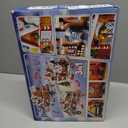 HOGOKIDS 2025 Advent Calendar Gingerbread House Mini Building Set with Light, 24 Days Countdown 3 Style Christmas Village Blocks Toy with Xmas Tree, for Adults Kids Boy Girls Ages 10+