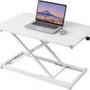 Raathionty Standing Desk Converter Adjustable Height,Keyboard Riser for Stand Up Desk Riser,Computer Keyboard Stand for Desktop,Ergonomic Sit Stand Computer Workstations White Size 23.6 Inch