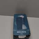 Hydracy Soulmate Insulated Tumblers with Handle and Stainless Steel Straw - 100% Leakproof Reusable Insulated Cup - Cupholder Friendly Rubber Base Travel Mug - Twilight Teal