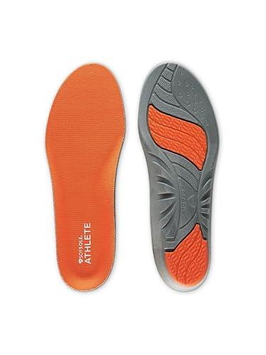 SOFSOLE ATHLETE Performance Men's Insoles - PU Foam & Gel Inserts - Heel-to-Toe Cushioning, Support, & Moisture Control, - Lightweight Comfort & Stability - Ideal for Runners, Walkers, Athletes, Size 9-10.5