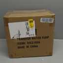 TOPWAY 1/2HP 1560GPH Portable Cast Iron High Pressure Utility Transfer Water Pump with Built-in On/Off Switch,Hose connectors & Suction Strainer