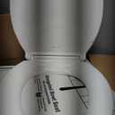 KOHLER 4636-RL-0 Cachet ReadyLatch Elongated Toilet Seat Slow Close, Soft Close Toilet Seat Quiet Lid, Contoured Grip-Tight Bumpers Installation Hardware, Apartment Essentials, White