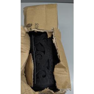 Rubber Stair Treads, Outdoor Stair Treads Non-Slip, Butterfly Designed Stair Tread Mats, Anti-Slip Step Mat - Set of 4 Include Stay-on-Kit, 30 x 10 Inches