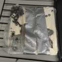 Realcook Charcoal Grills with Offest Smokers: Spacious Barrel Charcoal BBQ Grill | Barbecue Smoker Grill Combo for Outdoor Backyard Patio Camping Picnic and Party