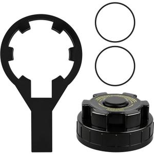 Chlorinator Lid Cover Replacement for Hayward CL200 CL220, Pool Automatic Chlorinator Feeder, ABS Material, with Lid Wrench and 2 O-Rings, 1 Pack