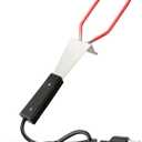 600W Electric Charcoal Starter Fire Lighter for BBQ Grill Smoker Fireplace, Firepit, Stove - Quickly Ignite Coals Briquettes Without Lighter Fluid or Matches - 29 Inch Power Cord (Classic)