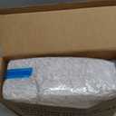 Blissful Diary Reading Pillow, Backrest Pillow with Shredded Memory Foam for Adult & Children, Designed for Bed and Couch Sitting Up, Includes Arms, Pockets and Washable Cover, Light Gray