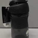 BlenderBottle SportMixer Shaker Bottle Perfect for Protein Shakes and Pre Workout, 20-Ounce, Black