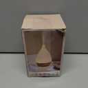 Ultrasonic Essential Oil Diffuser, Home Fragrance Aroma Diffuser with Auto Shut-Off, 8-Color Night Light & Ultra-Quiet Operation, BPA-Free Portable Aromatherapy Humidifier for Home (Dark) (Wood Grain (Dark))