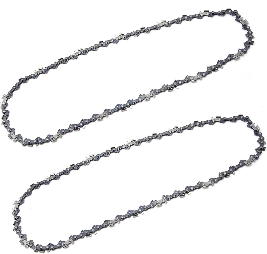 2Packs 14-Inch Chainsaw Chain Replacement for Portland Harbor Freight 64497 64498 3/8" LP 050" 52DL