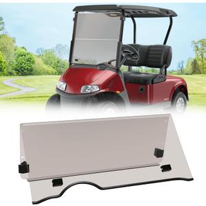 Tinted Windshield 2008-UP for EZGO RXV Golf Cart Part Front