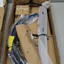 LimeHill Wind Spinner for Yard and Garden - Large Metal Kinetic Wind Sculptures for Outdoor Decorations (Blue Magnolia)